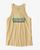 Womens Pastel P-6 Logo Organic High Neck Tank