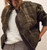 Womens Dolman Quilted Knit Jacket