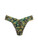 Womens Printed Low Rise Thong Wrapped