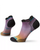 Womens Run Zero Cushion Ombre Print Low Ankle Socks