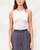 Sundry Womens High Neck Tank