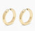 Womens Shawn Statement Hoops w/ Stainless Steel Post