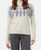Womens Highline Wool Intarsia Sweater