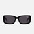 Yada Yada Sunglasses in Black / Black Polarized
