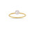 Womens Cutie Ring 6 Pearl Plain Thick Band