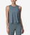 Womens Cap Cool Trail Cropped Tank