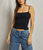 Womens Lucille Ribbed Skinny  Tank