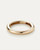 Womens Gia Mega Bangle in High Polish Gold