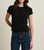Womens SS Pima Classic Hi Neck Baby Tee