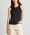 Womens Cot/Modal Vintage High Crew Rib Tank