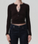 Womens Varra Henley in Chocolate