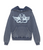 Womens Blue Stitch Me Up Racer Hoodie in Blue