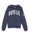 Womens In Too Deep Racer Hoodie in Blue