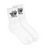 Womens Boys Lie Black Logo Sock
