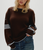 Womens  Sloane Cotton Knit Boyfriend  Sweater