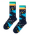 Mens The Beatles Lucy in The Sky Sock in Navy Mens The Beatles Lucy in The Sky Sock in Navy