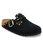 Womens Narrow Boston Rivet Black Sd