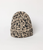 Womens Leopard Beanie F25