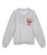 Womens Flirty Shirley Loverboy Haley Crewneck in Heather Grey - Heather Grey - S/M