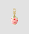 Womens Hair Clip Charm — Pink Strawberry - Not Available - One Size