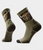 Unisex Hike Light Cushion Bison Crew Socks - K18_Winter Moss - M