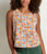 Womens Sunkissed Button Back Tank