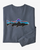 PATAGONIA Mens L/S Fitz Roy Trout Responsibili-Tee