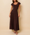 Womens Belle Dress in Truffle