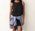 Womens Quinn Linen Tank in Black