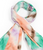 Womens Tie Dye Printed Oblong
