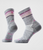 Womens Run Zero Cushion Mid Crew Socks