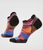 Womens Run Targeted Cushion Brushed Print Low Ankle Socks