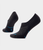 Womens Run Targeted Cushion No Show Socks