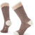 Womens Everyday Popcorn Polka Dot Crew Socks