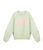 Womens Mint Razzle Dazzle V4 Kara Crewneck in Light Green