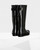 HUNTER BOOTS Womens Back Adjust Glossy