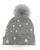 Mitchies Womens Knitted Hat with Foil Stars