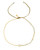 TAI 2MM Bracelet w/ Gold Vermeil Chain