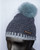 Artisania Womens Fur Pom Hat