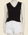 Womens Sofie Cropped V Neck Tank