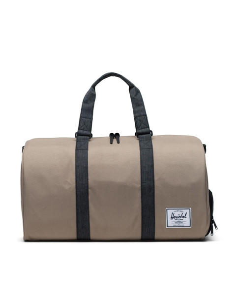 HERSCHEL Novel Duffle in Timberwolf/Black Denim