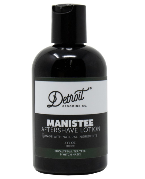 DETROIT GROOMING CO Manistee Aftershave Lotion  4oz