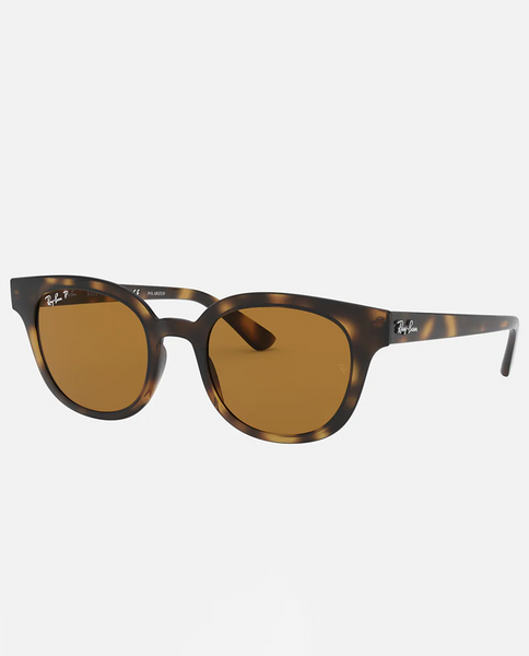 RB4324 with Light Havana Frame and Brown  Lens
