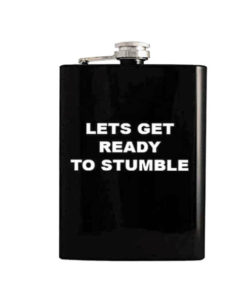 MYXX Lets Get Ready to Stumble Flask