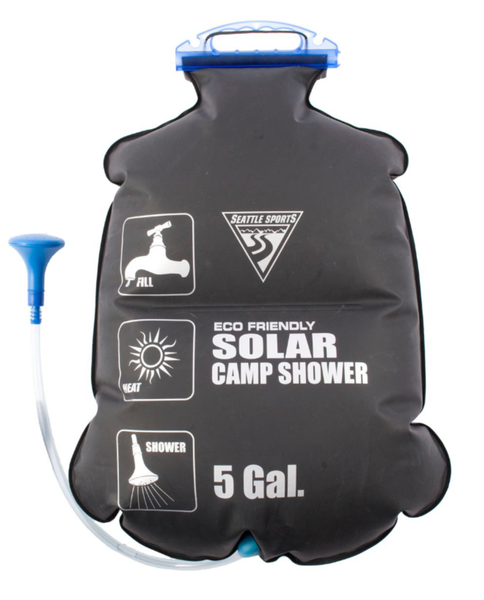 SEATTLE SPORTS PVC free Solar Shower 5 Gallon