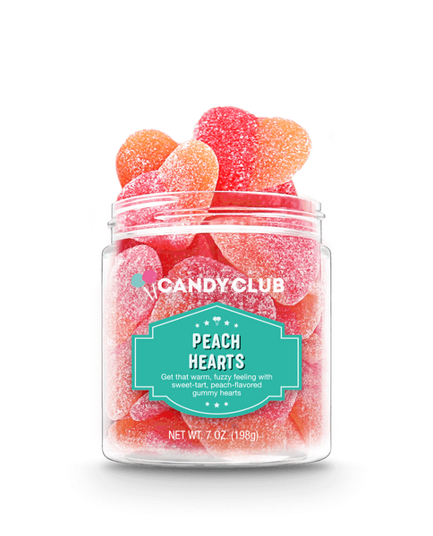 CANDY CLUB Peach Hearts