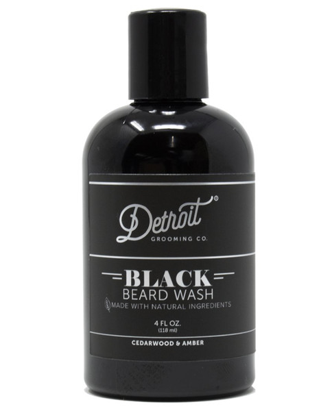 DETROIT GROOMING CO Mens Black Beard Wash