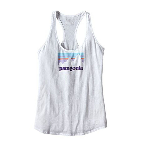 Womens Shop Sticker Cotton Tank