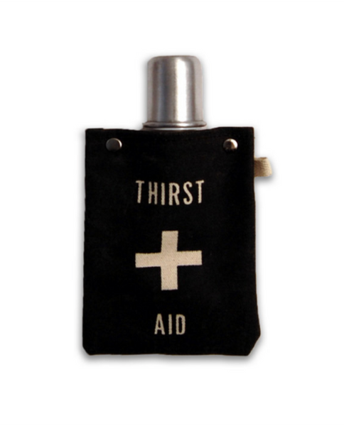 Womens Tote+Able 4oz Flask "Thirst Aid"