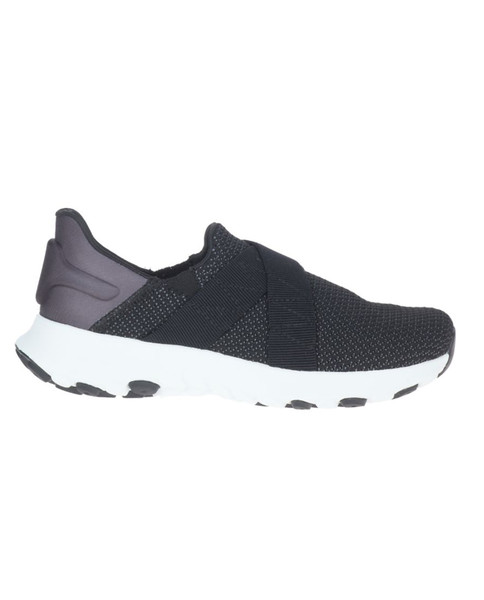 MERRELL Womens Cloud Cross Knit in Black/White